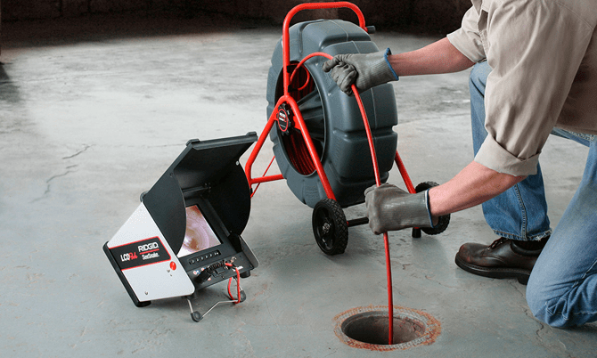 Video Pipe Inspection in Carrollton